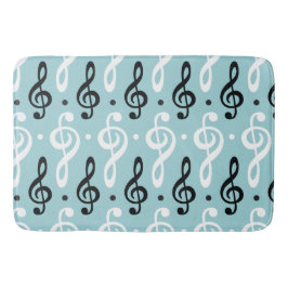 Treble Clef Music Älskare Orchestra Musician Gift Badrumsmatta