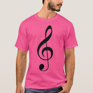 Treble Clef Music T Shirt