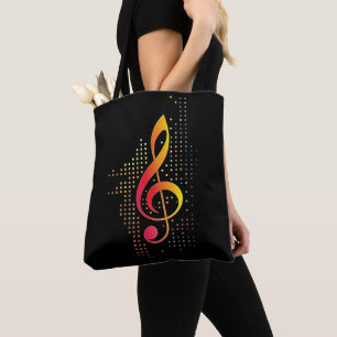 Treble Clef Music Tygkasse