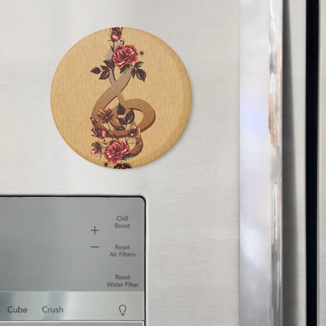 Treble Clef Ro Magnet (In Situ (Fridge))