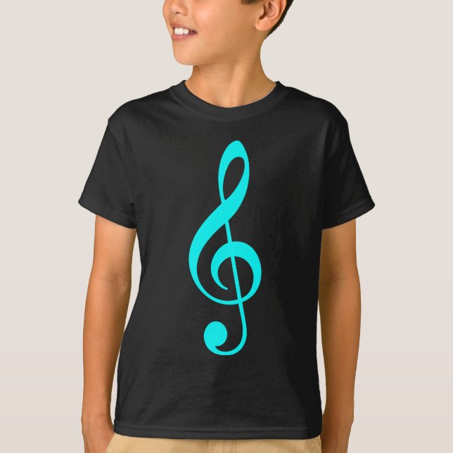 Treble Clef T Shirt (Framsida)