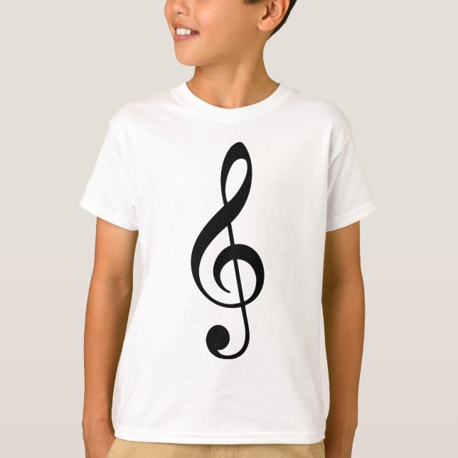 Treble Clef T-shirt (Framsida)
