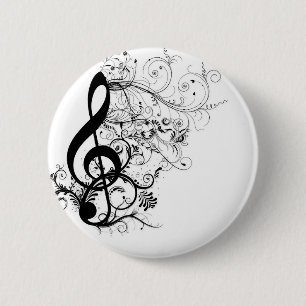 Treble Cleff Knapp