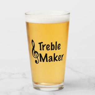 Treble Maker Music Humor Treble Clef Glaskopp