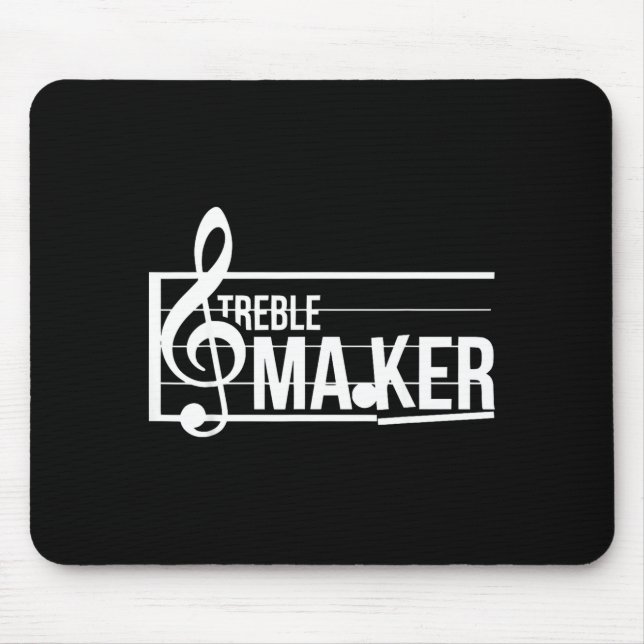 Treble Maker Pun Funny Marching Band Music Lover E Musmatta (Framsidan)