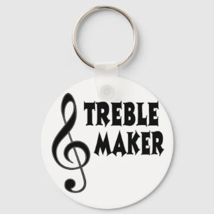 Trebletillverkare Nyckelring