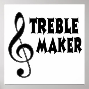 Trebletillverkare Poster