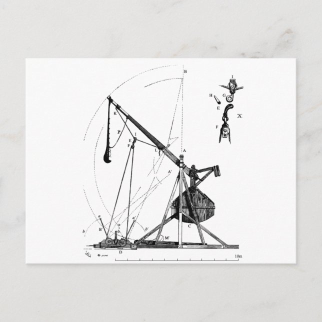 trebuchet-2 vykort (Framsida)