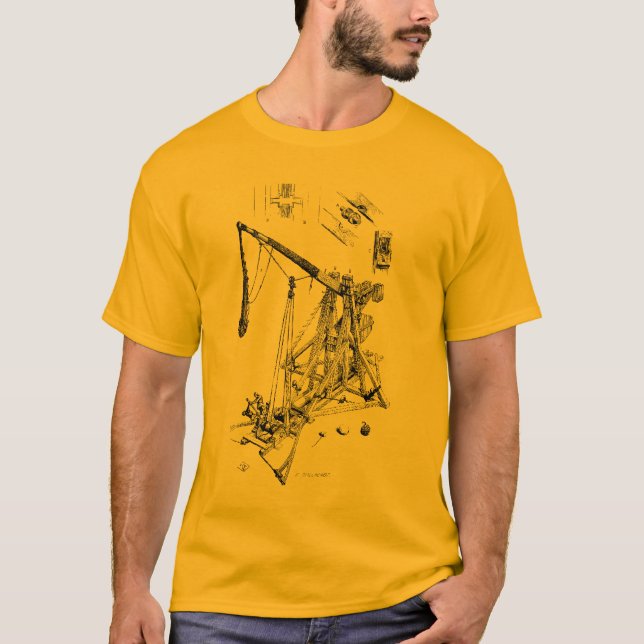 trebuchet tee shirt (Framsida)