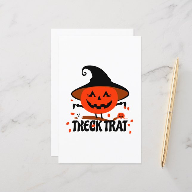 Treck Trat Pumpkin Smiling (Fram/Back In Situ)