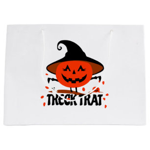 Treck Trat Pumpkin Smiling