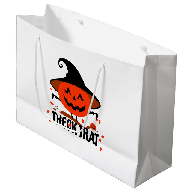 Treck Trat Pumpkin Smiling (Framsidan Vinklad)