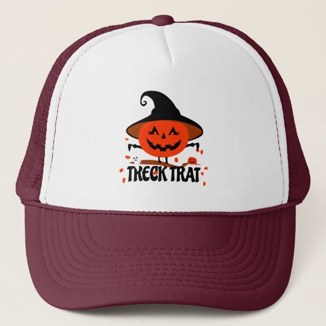 Treck Trat Pumpkin Smiling Keps (Framsida)