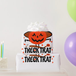 Treck Trat Pumpkin Smiling Presentpapper