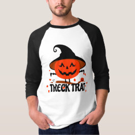Treck Trat Pumpkin Smiling T Shirt
