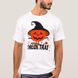 Treck Trat Pumpkin Smiling T Shirt