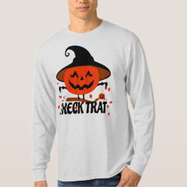 Treck Trat Pumpkin Smiling T Shirt