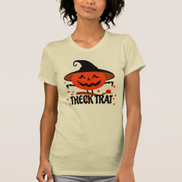 Treck Trat Pumpkin Smiling T Shirt
