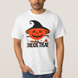 Treck Trat Pumpkin Smiling T Shirt