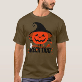 Treck Trat Pumpkin Smiling T Shirt