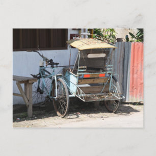 Trecykel Vykort