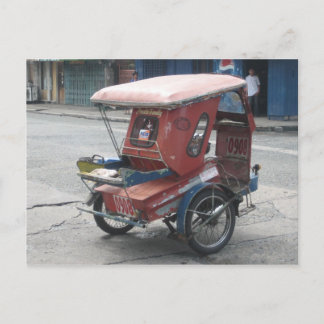Trecykel Vykort