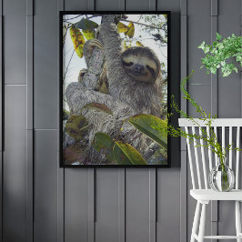 Tredimensionell lutning poster