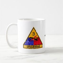 Tredje armédivisionen - USA:s militära "Grunge" Kaffemugg