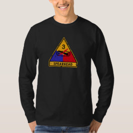 Tredje armédivisionen - USA:s militära "Grunge" Lo T Shirt