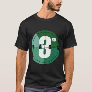Tredje basens merch 3:e bas t shirt