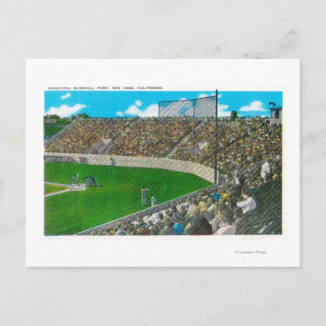 Tredje baslinjevyn för kommunal baskeboll vykort (Framsida)