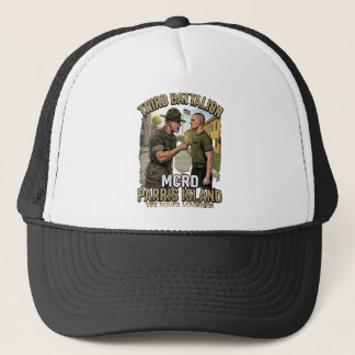 Tredje bataljonen MCRD Parris Island Truckerhatt – Keps
