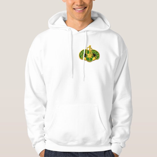 Tredje beväpnad kavalleriregim hoodie (Framsida)