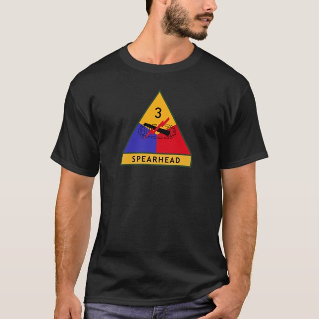 Tredje beväpnade divisionen (tredje AD) T Shirt (Framsida)