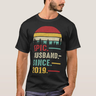 Tredje Bröllop-årsdagen för hans Epic Make sedan T Shirt
