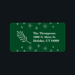 TREDJE DAGEN FÖR CHRISTMAS/Juletiketter Adressetikett<br><div class="desc">Julens anpassningsbar-designade mejseletiketter som är gjorda precis i tid för Julhelgen! Med inspiration av julens sång är texten "På julens tredje dag, min Äkta kärlek gåva till mig, tre Franskars höns" ett underbart sätt att uttrycka Helgdag Cheer för en speciell älskad person eller vän. De här utskicksetiketterna är underbara och...</div>