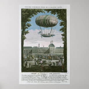 Tredje flyg av Nicholas Robert och hans Poster