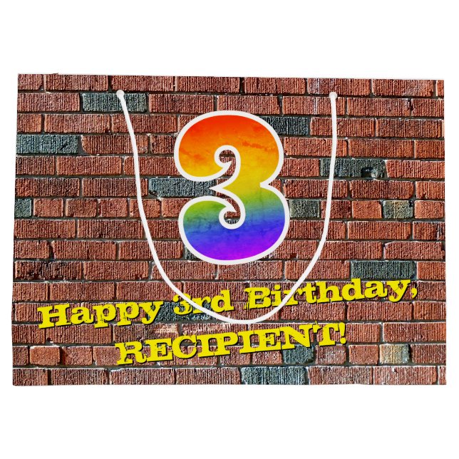 Tredje födelsedagen: Roligt, Graffiti-Inspired Rai (Baksidan)