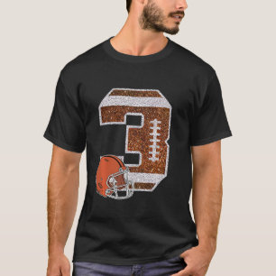 Tredje födelsedagstjuppet Football 23 år gammal T Shirt