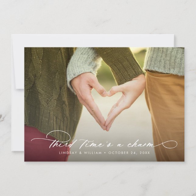 Tredje gången är ett diagramfoto Ändra datum Meddelande (Framsida)