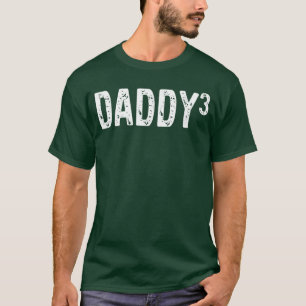Tredje gången Daddy igen 3:e Power Baby Announceme T Shirt