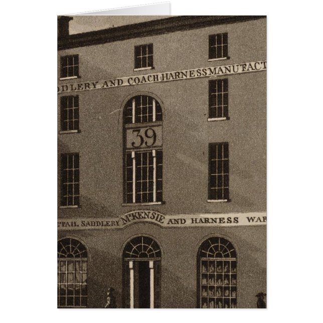 Tredje gatan i Philadelphia Hälsningskort (Framsidan)