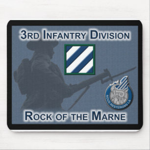 Tredje infanteridivisionen Gift Mouse Pad Musmatta