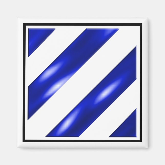 Tredje infanteridivisionen magnet (Framsidan)