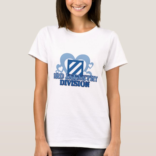Tredje infanteridivisionen t-shirt (Framsida)