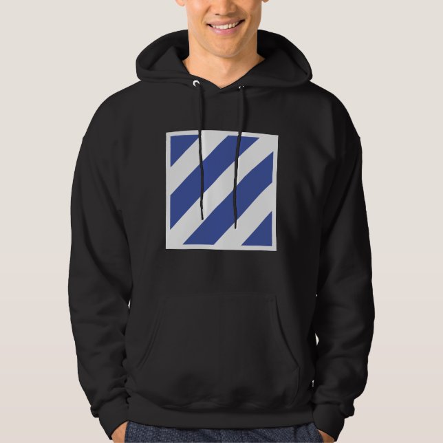 Tredje infanteridivisionens märke hoodie (Framsida)