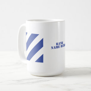 Tredje infantry-divisionens märke kaffemugg