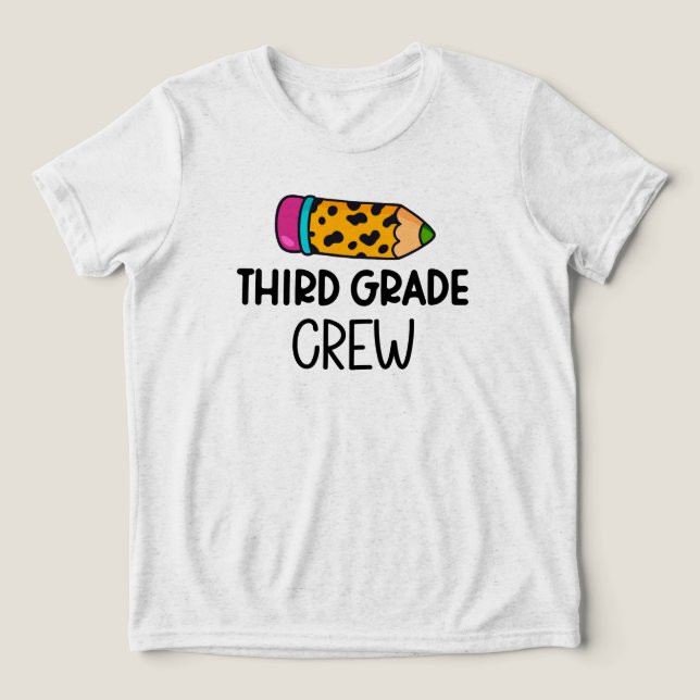 Tredje Klass-besättningen T Shirt (Design Framsida)