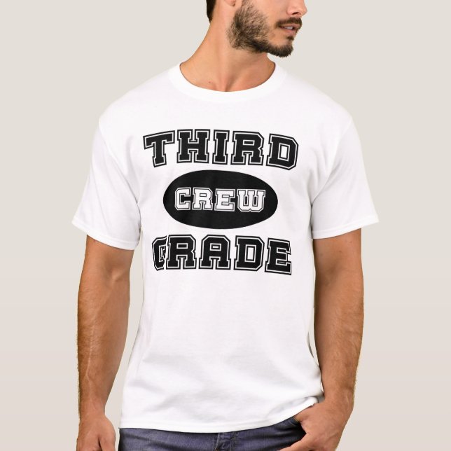 Tredje Klass-besättningen T Shirt (Framsida)