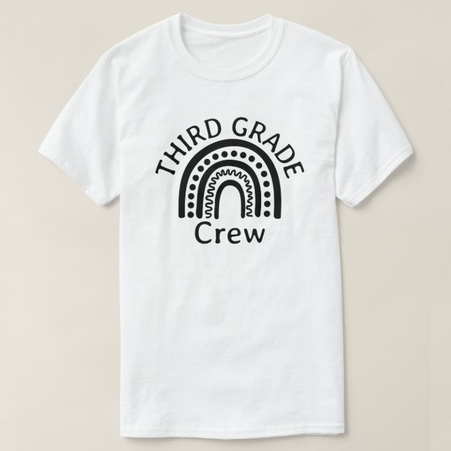Tredje Klass-besättningen T Shirt (Design framsida)